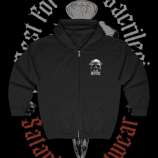No Rest for the Sacrilegious - Unisex Zip Hoodie