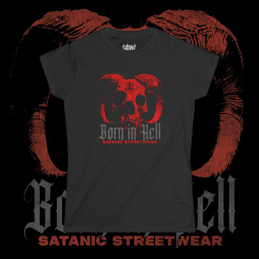Born In Hell - Women's Softstyle Tee