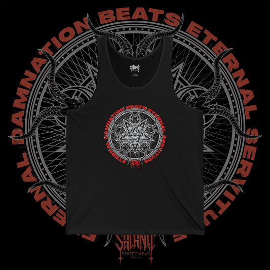 Eternal Damnation Beats Eternal Servitude - Unisex Jersey Tank
