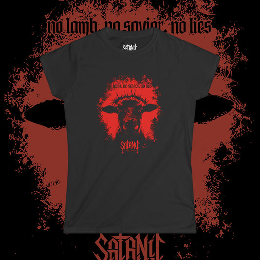 No Lamb, No Savior, No Lies - Women's Softstyle Tee