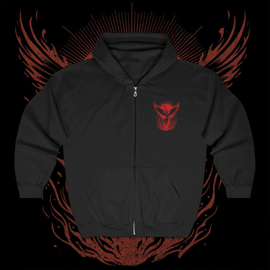Morality Over Divinity - Full Zip Hooded Sweatshirt