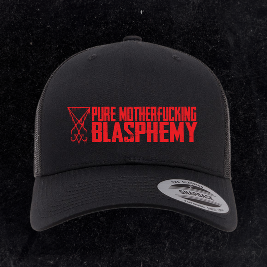 Pure Motherfucking Blasphemy - Yupoong Classic Snapback Hat